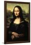 Mona Lisa-Leonardo da Vinci-Framed Poster
