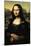 Mona Lisa-Leonardo da Vinci-Mounted Poster