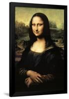 Mona Lisa-Leonardo da Vinci-Framed Poster