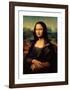 Mona Lisa-Unknown Leonardo da Vinci-Framed Art Print