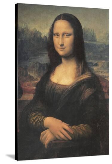 Mona Lisa-Leonardo Da Vinci-Stretched Canvas