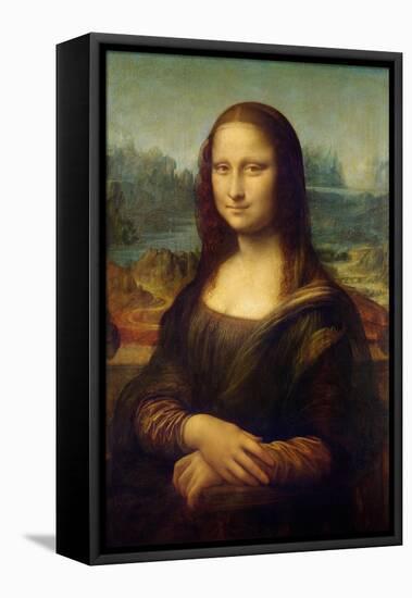 Mona Lisa-Leonardo Da Vinci-Framed Stretched Canvas