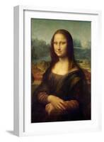 Mona Lisa-Leonardo Da Vinci-Framed Art Print