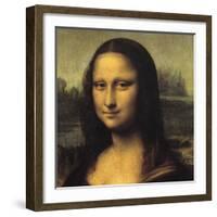 Mona Lisa-Leonardo da Vinci-Framed Giclee Print