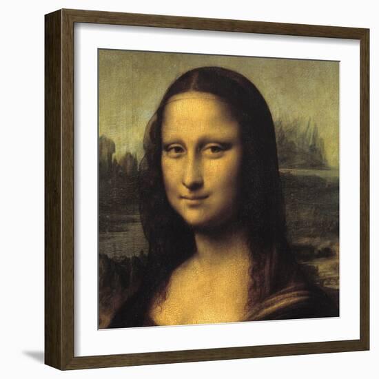 Mona Lisa-Leonardo da Vinci-Framed Giclee Print