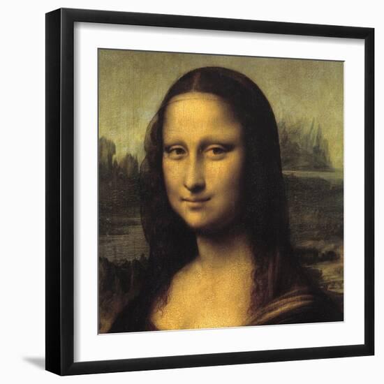 Mona Lisa-Leonardo da Vinci-Framed Giclee Print