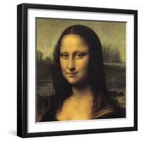 Mona Lisa-Leonardo da Vinci-Framed Giclee Print