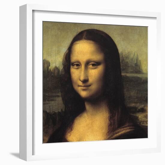 Mona Lisa-Leonardo da Vinci-Framed Giclee Print