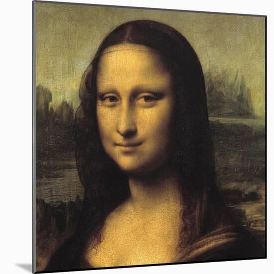 Mona Lisa-Leonardo da Vinci-Mounted Giclee Print