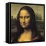 Mona Lisa-Leonardo da Vinci-Framed Stretched Canvas