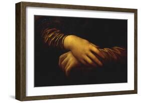 Mona Lisa-Leonardo da Vinci-Framed Giclee Print