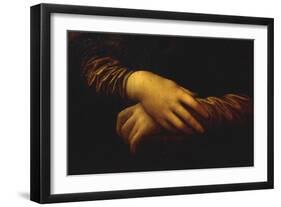 Mona Lisa-Leonardo da Vinci-Framed Giclee Print
