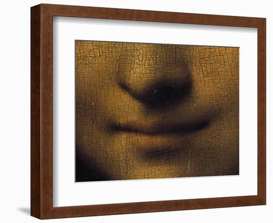 Mona Lisa-Leonardo da Vinci-Framed Giclee Print