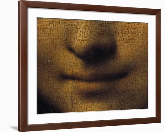 Mona Lisa-Leonardo da Vinci-Framed Giclee Print