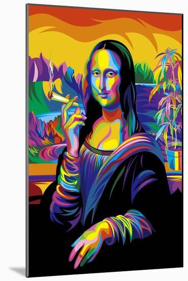 Mona Lisa-Bob Weer-Mounted Giclee Print