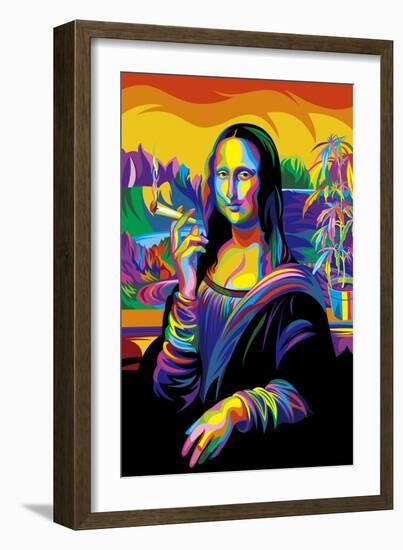 Mona Lisa-Bob Weer-Framed Premium Giclee Print