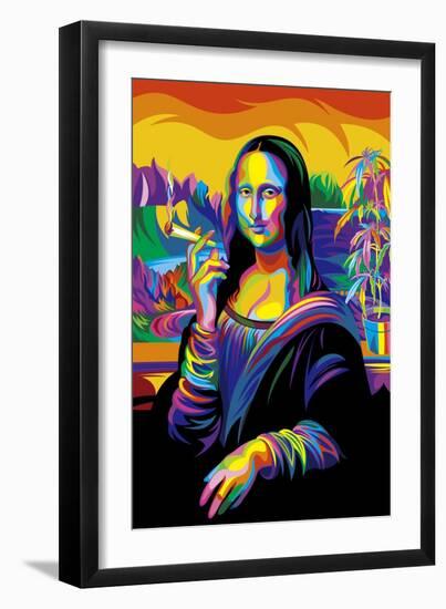 Mona Lisa-Bob Weer-Framed Premium Giclee Print