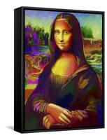 Mona Lisa-Howie Green-Framed Stretched Canvas