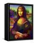 Mona Lisa-Howie Green-Framed Stretched Canvas