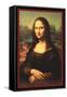 Mona Lisa-Leonardo da Vinci-Framed Stretched Canvas