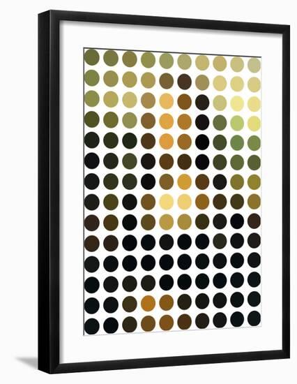 Mona Re-Mixed-Gary Andrew Clarke-Framed Giclee Print