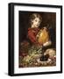 Mona Rosa, Daughter of the Painter, as Fruit Saleswoman-Martin Monnickendam-Framed Art Print