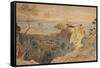 Monaco, 1864-Edward Lear-Framed Stretched Canvas