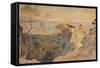 Monaco, 1864-Edward Lear-Framed Stretched Canvas