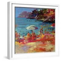 Monaco Coast, 2000-Peter Graham-Framed Giclee Print