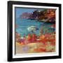 Monaco Coast, 2000-Peter Graham-Framed Giclee Print