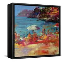 Monaco Coast, 2000-Peter Graham-Framed Stretched Canvas