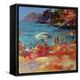 Monaco Coast, 2000-Peter Graham-Framed Stretched Canvas