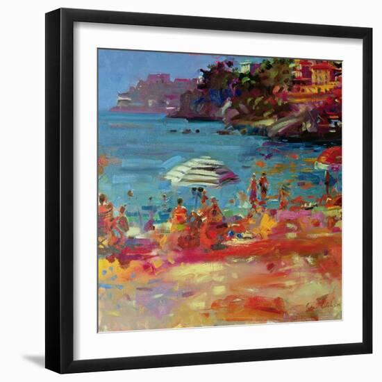 Monaco Coast, 2000-Peter Graham-Framed Giclee Print