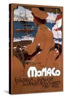 Monaco: Exposition De Canots Automobiles, 1900-Adolfo Hohenstein-Stretched Canvas