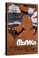 Monaco: Exposition De Canots Automobiles, 1900-Adolfo Hohenstein-Stretched Canvas