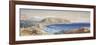 Monaco from Cap d'Ail, 1865-Edward Lear-Framed Giclee Print