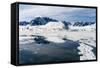 Monaco Glacier, Spitzbergen, Svalbard Islands, Norway, Scandinavia, Europe-Sergio Pitamitz-Framed Stretched Canvas