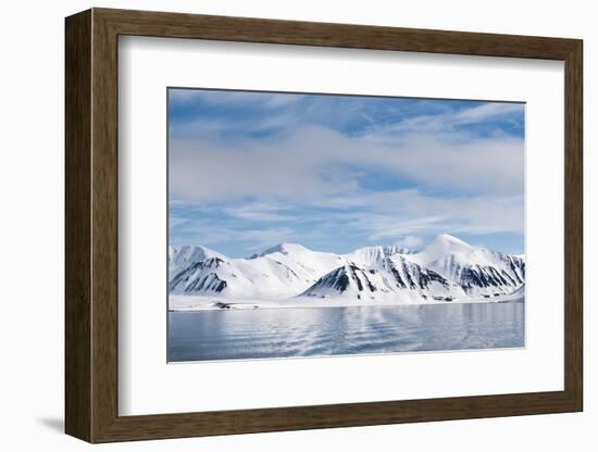 Monaco Glacier, Spitzbergen, Svalbard Islands, Norway, Scandinavia, Europe-Sergio Pitamitz-Framed Photographic Print