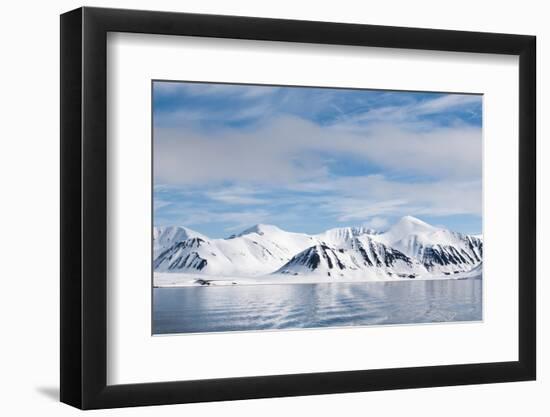 Monaco Glacier, Spitzbergen, Svalbard Islands, Norway, Scandinavia, Europe-Sergio Pitamitz-Framed Photographic Print