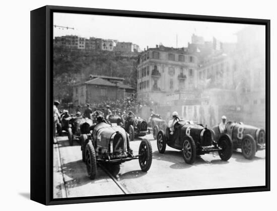 Monaco Grand Prix, 1929-null-Framed Stretched Canvas