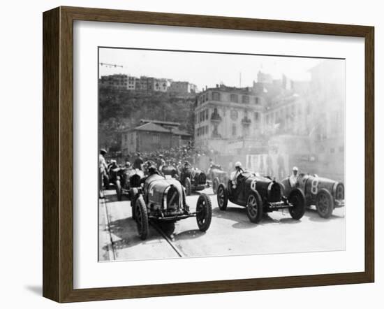 Monaco Grand Prix, 1929-null-Framed Photographic Print