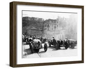 Monaco Grand Prix, 1929-null-Framed Photographic Print