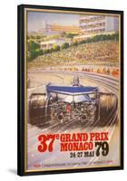 Monaco Grand Prix, 1979-Alain GIAMPAOLI-Framed Art Print