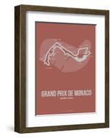 Monaco Grand Prix 1-NaxArt-Framed Art Print