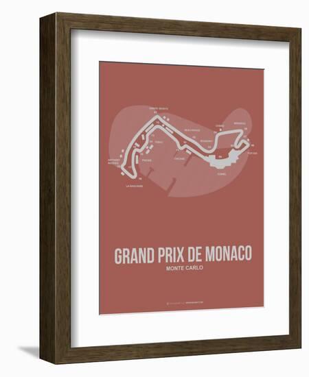 Monaco Grand Prix 1-NaxArt-Framed Art Print