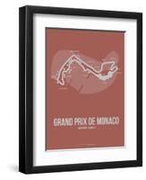 Monaco Grand Prix 1-NaxArt-Framed Art Print