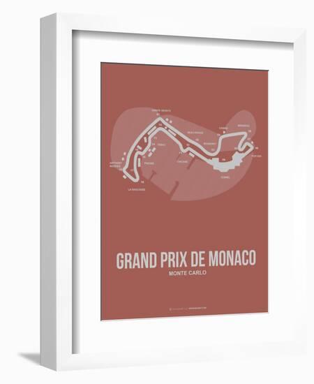 Monaco Grand Prix 1-NaxArt-Framed Art Print