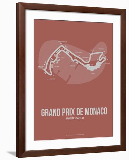 Monaco Grand Prix 1-NaxArt-Framed Art Print