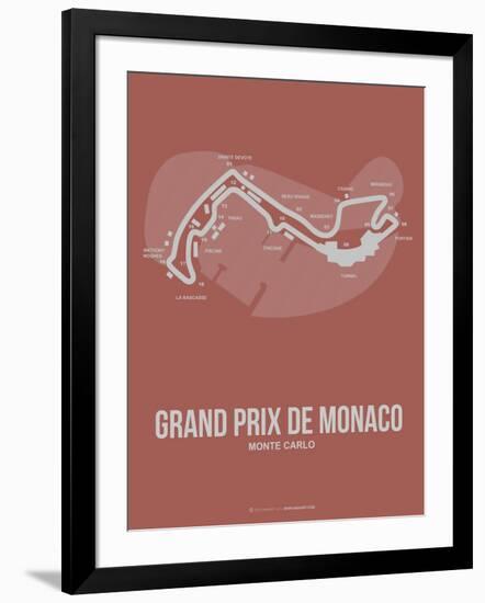 Monaco Grand Prix 1-NaxArt-Framed Art Print