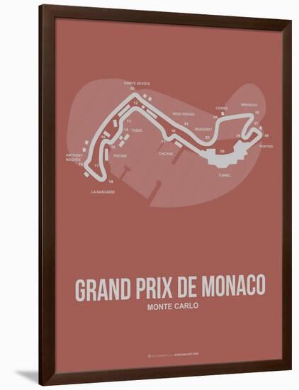 Monaco Grand Prix 1-NaxArt-Framed Art Print